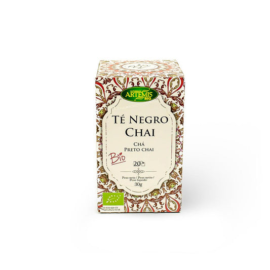 Eco Black Chai Tea 20 Artemisbio Filter