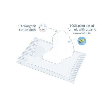 Chusteczki dla niemowląt Natracare 50 szt.