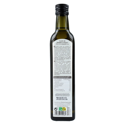 Koudgeperste sesamolie ECO Planeta Huerto 500 ml