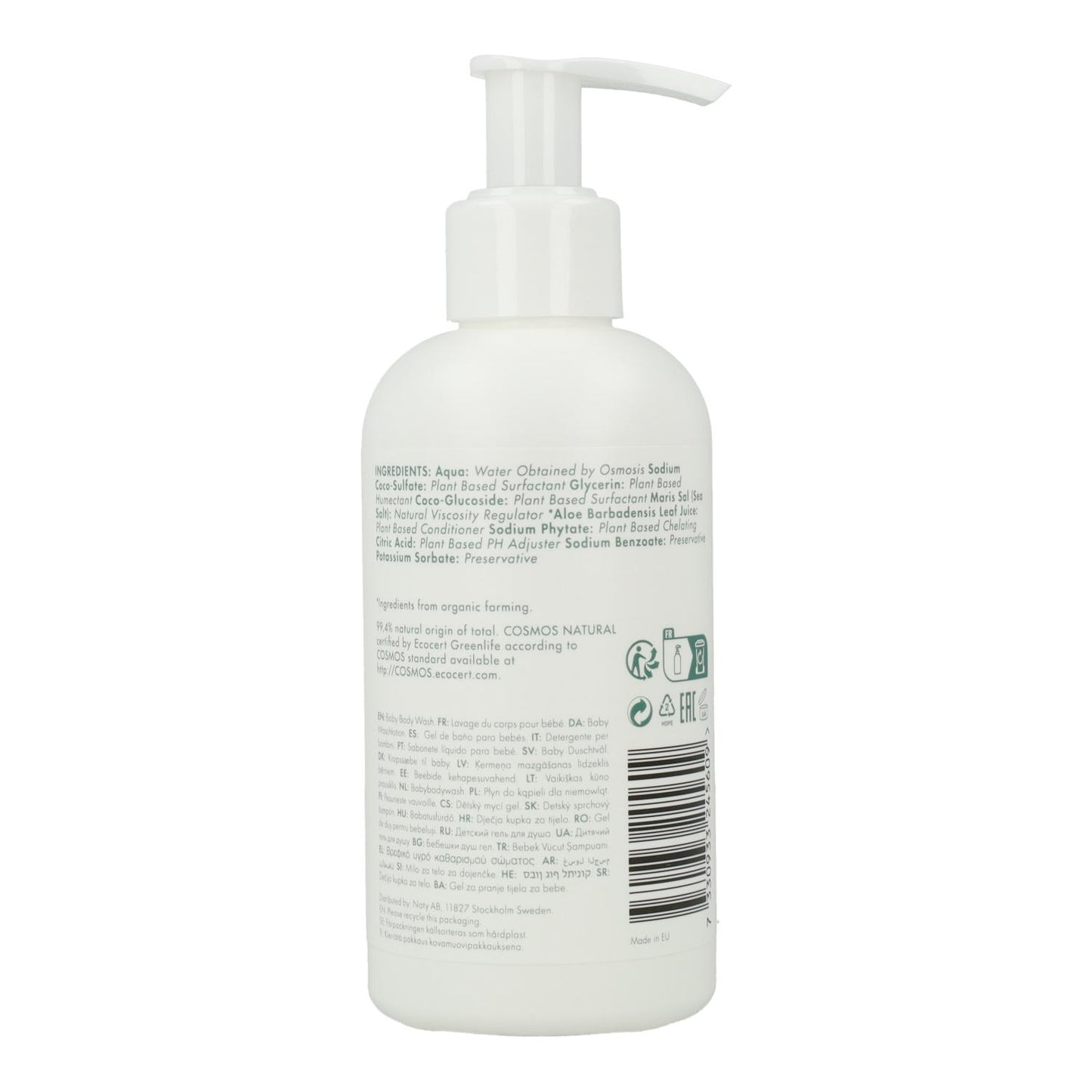 Baby-Badegel 0m+ Naty 240 ml