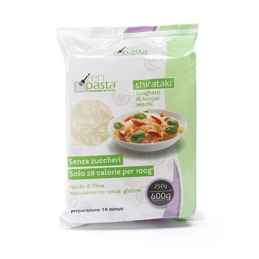 Konjac-spaghetti, torkade nudlar av typen "Shirataki" 250 g