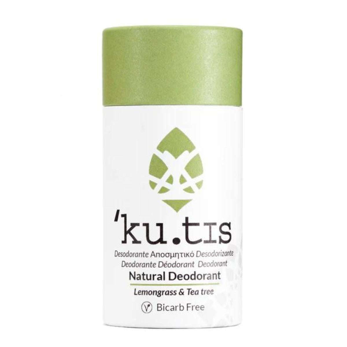 Veganes Deodorant ohne Bicarbonat mit Zitronengras und Teebaum 50 g