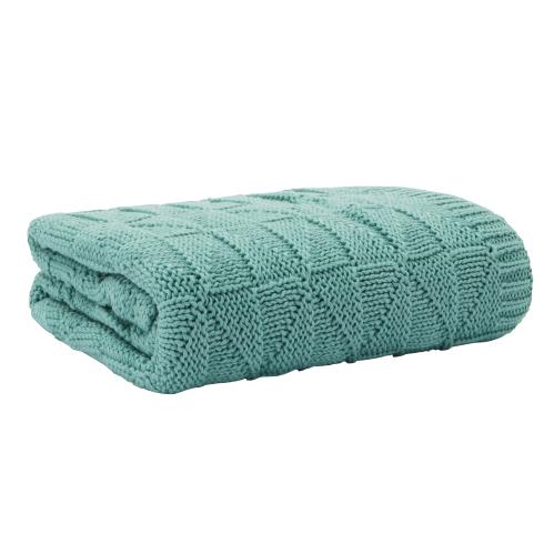 Couverture pour bébé en tricot CoZee 100 % coton Tutti Bambini Multicolour Stripes