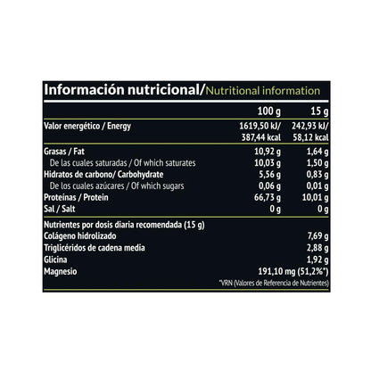 Elisir: Collagene + Olio TCM, 450 g Paleobull Elisir Vaniglia 450 g