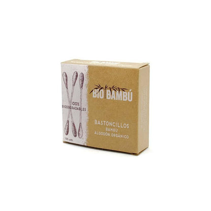 Biologische bamboe oordopjes 100 stuks
