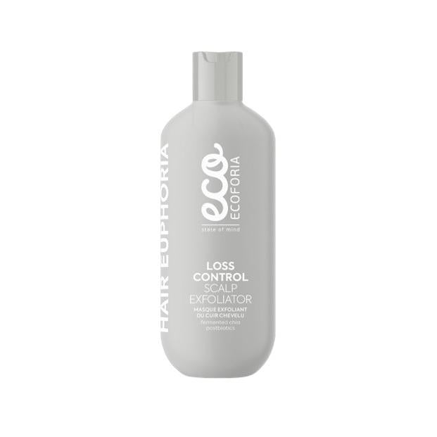 Exfolierande hårbottenbehandling mot håravfall Loss Control Ecoforia 200 ml