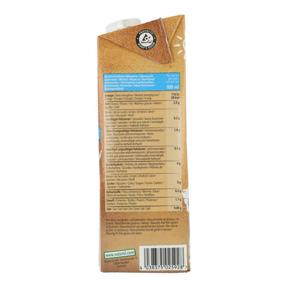Pack of 6 Natumi Organic Unsweetened Almond Drink 1 L