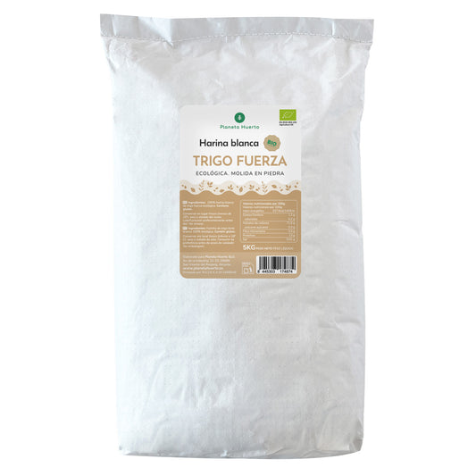 White Wheat Flour Strength Eco Planet Garden 5 Kg