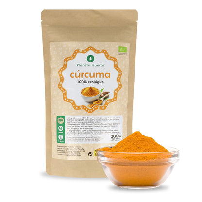 Kurkumapulver ECO Planeta Huerto (200g Beutel)