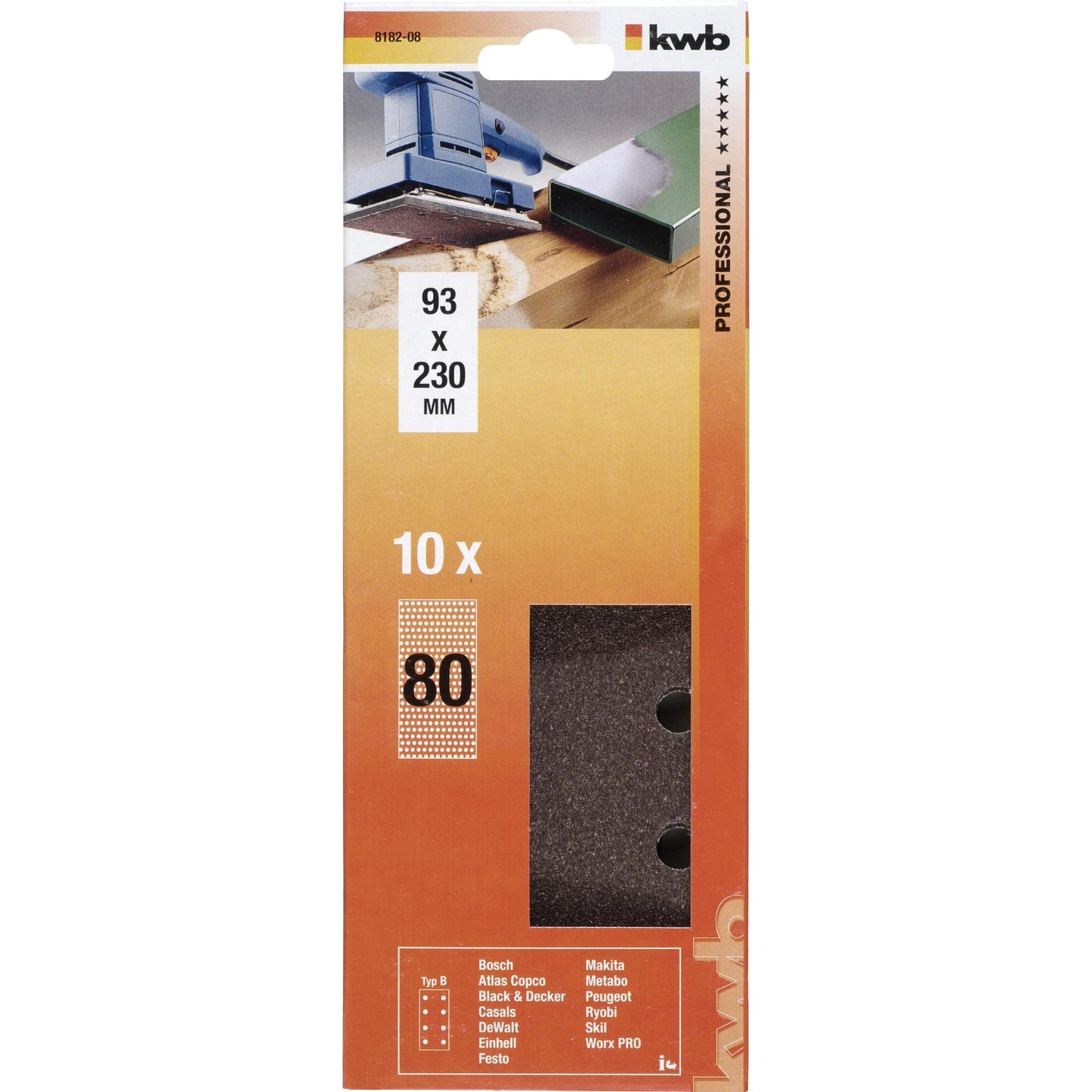 Strisce abrasive Kwb GR 240