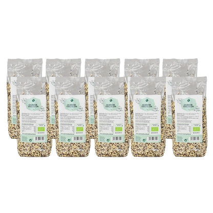 Confezione da 10 Quinoa tricolore ECO Planeta Huerto 500 g