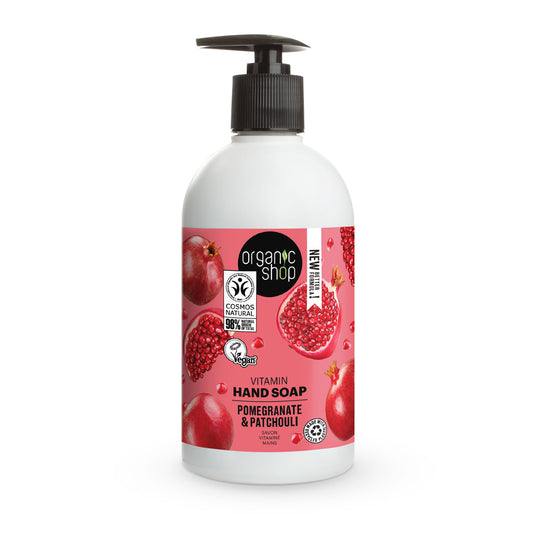 Organic Shop Pomegranate Vitamin Hand Soap 500 ml