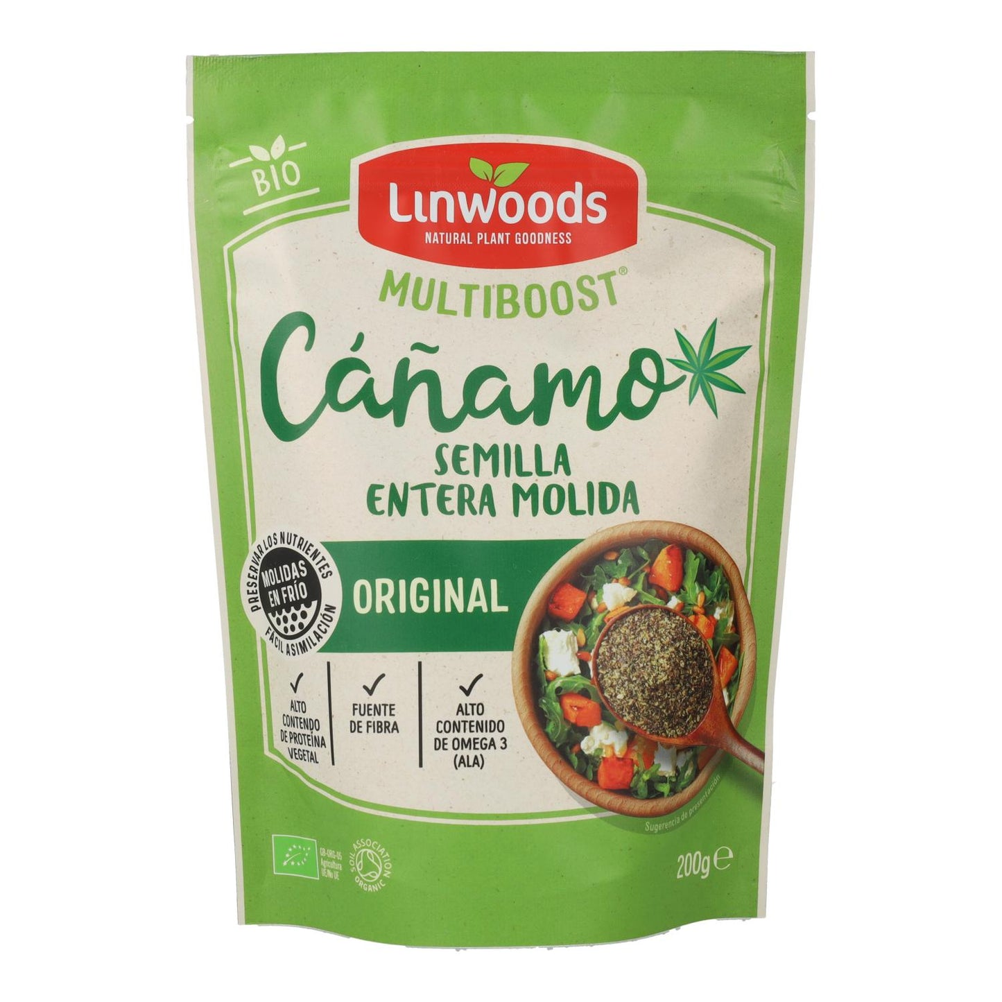Linwoods Bio-Hanfsamen, gemahlen, 200 g