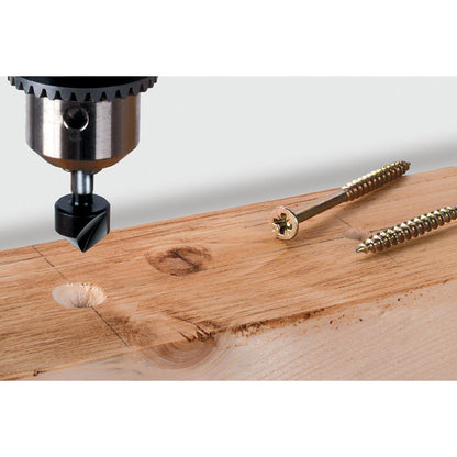 1 HSS-senkborr, 8 mm skaft Wolfcraft Ø 16, 45°