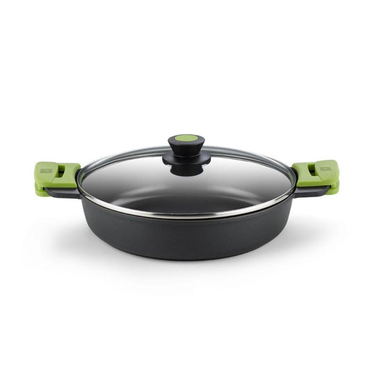 ECO+ low saucepan with cast aluminium lid Bra Prior 36 cm
