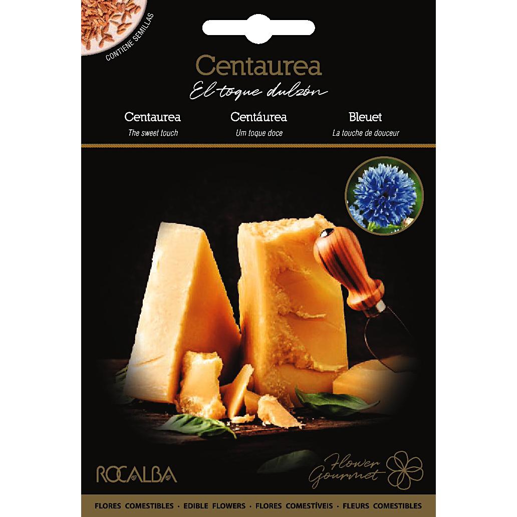 Centaurea Rocalba edible flower seeds