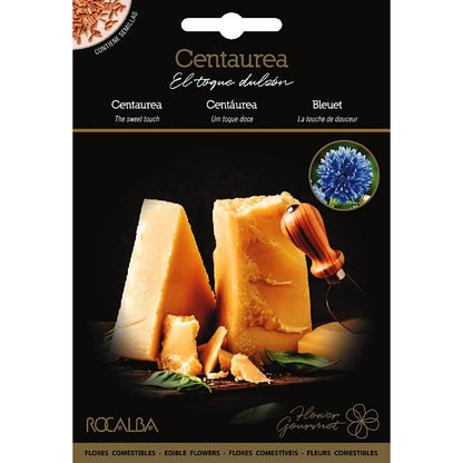 Centaurea Rocalba edible flower seeds