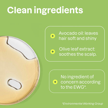 Hårbalsam Super leaves Närande och lugnande Olivblad Attitude 240 ml