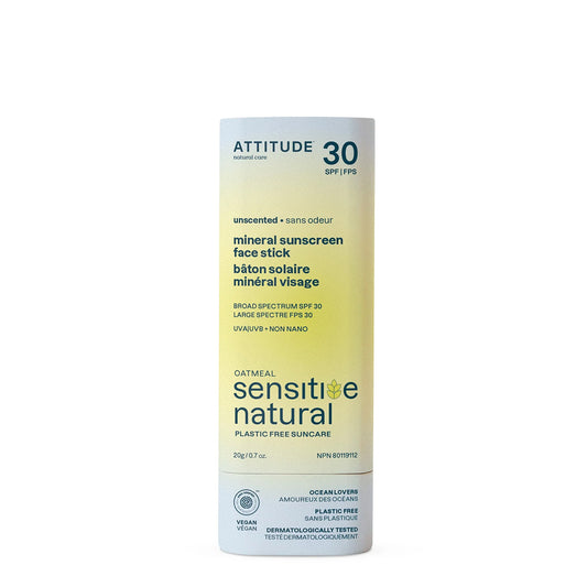Stick solare viso pelle sensibile Avena senza profumo 30 SPF 20 g