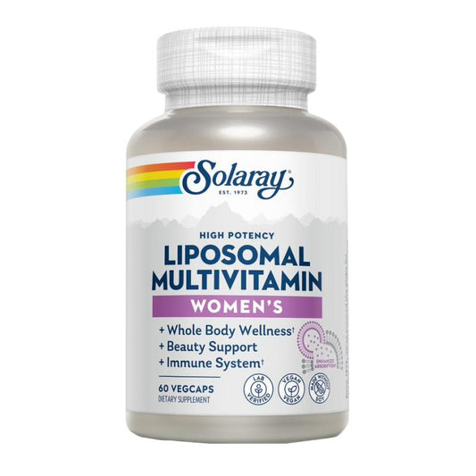Multivitamines liposomales pour femmes Solaray 60 Veg Caps