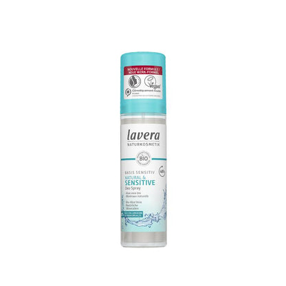 Deodorantspray 48 uur Basis Sensitiv Lavera 75 ml