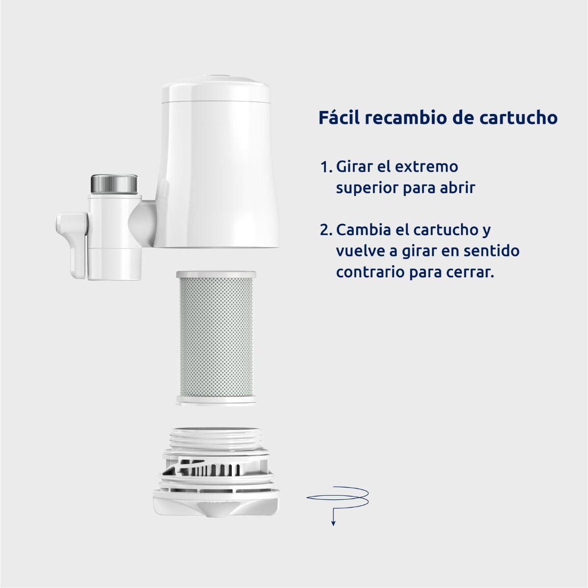 Pack of 2 EcoPro Tappwater Filter Cartridges