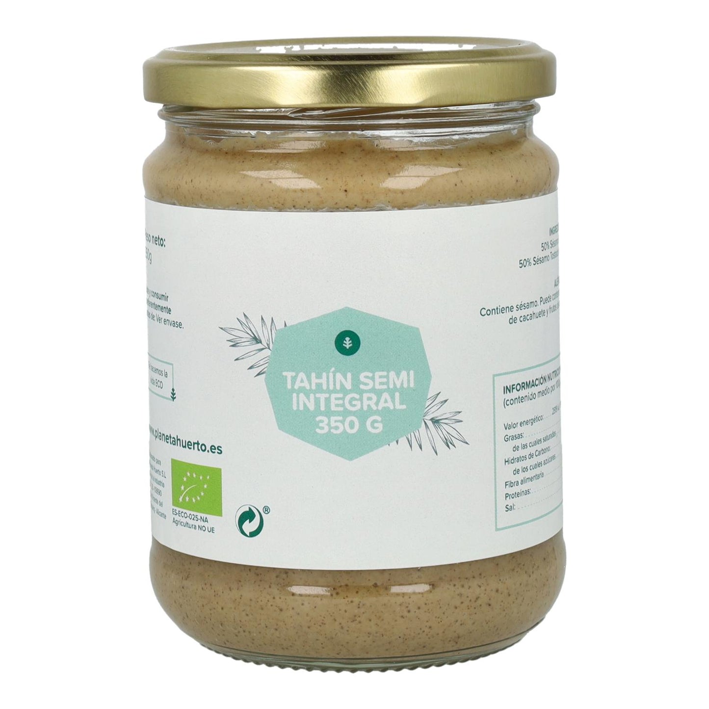 Halbvollkorn-Tahini ECO Planeta Huerto 350g