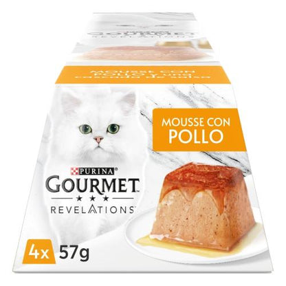 GOURMET REVELATIONS Mousse au poulet (4 x 57 g)