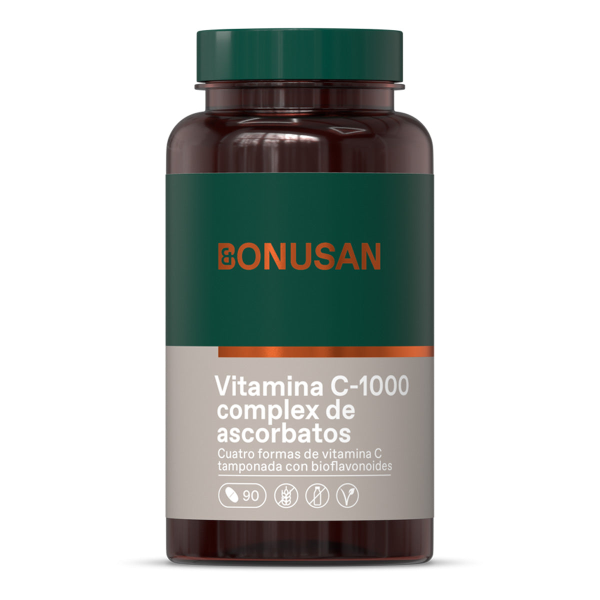 Vitamina C-1000 complejo de ascorbates Bonusan 90