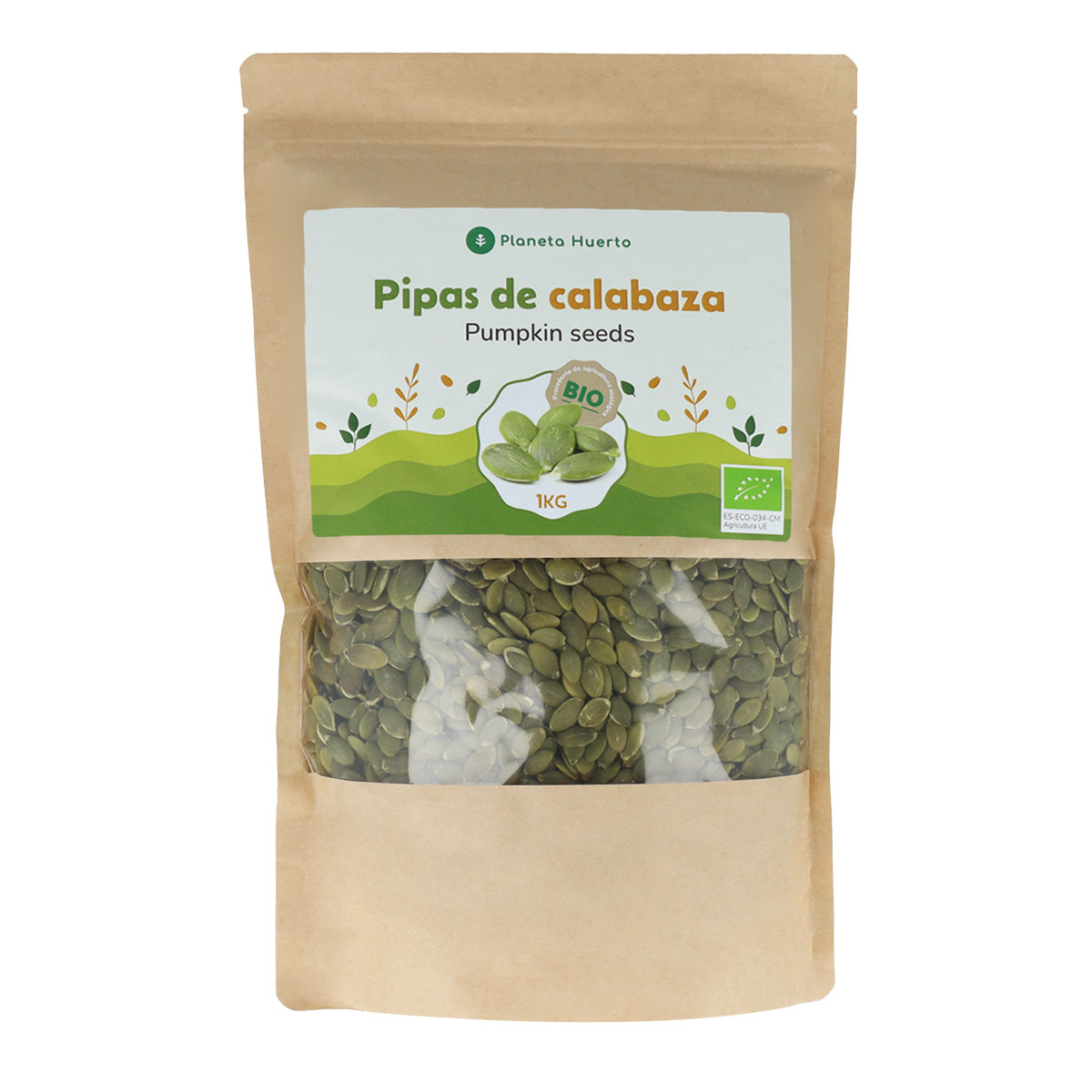 Pumpafrön ECO Planeta Huerto 1 kg
