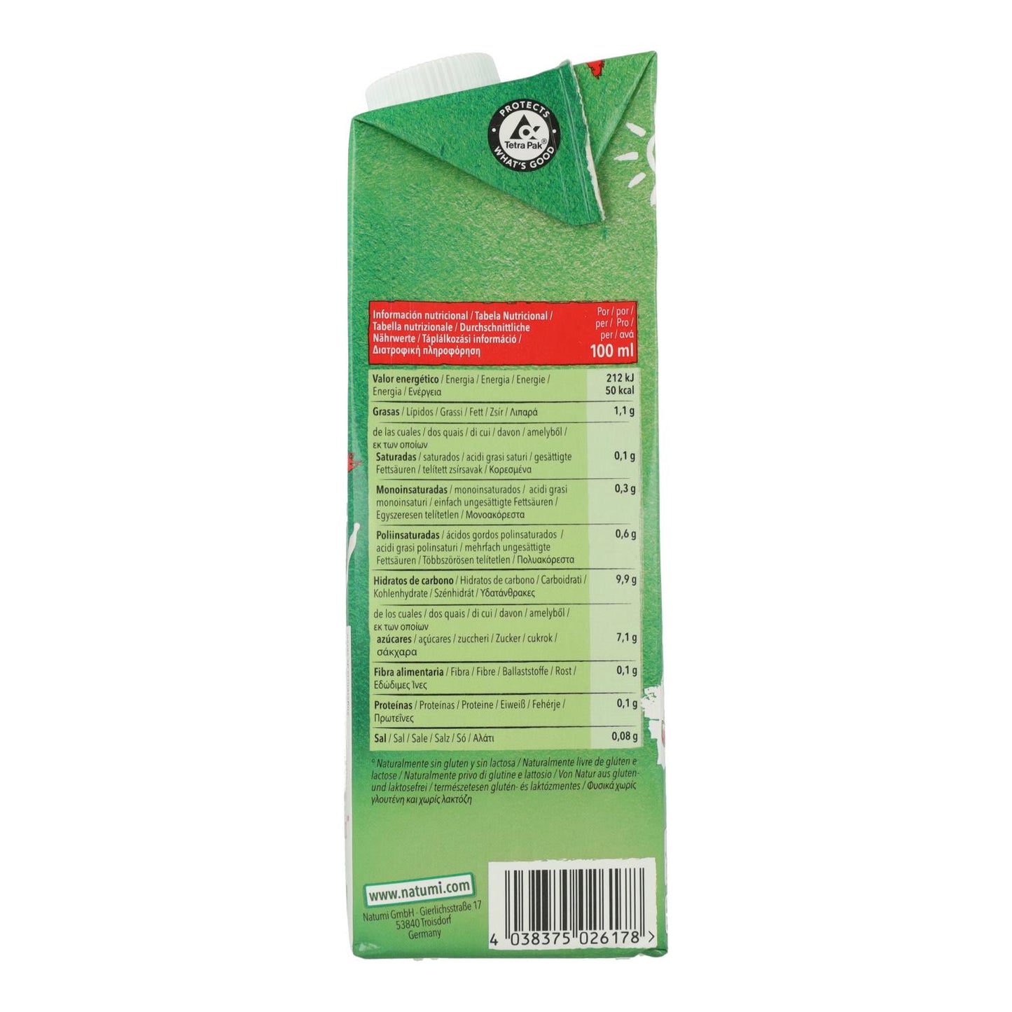 6-pack Natumi ekologisk risdryck 1 l