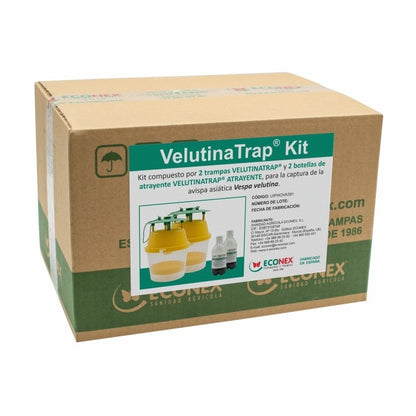 Velutinatrap Kit Attrattivo + Trappola per vespa asiatica velutina 2 pz