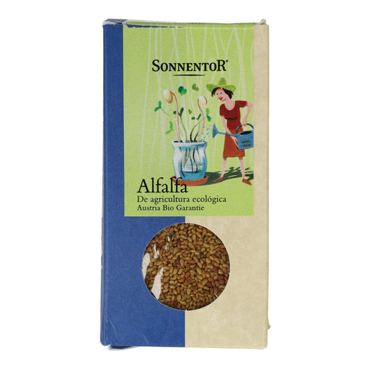 Sonnetor organic alfalfa seeds for sprouting 120 g