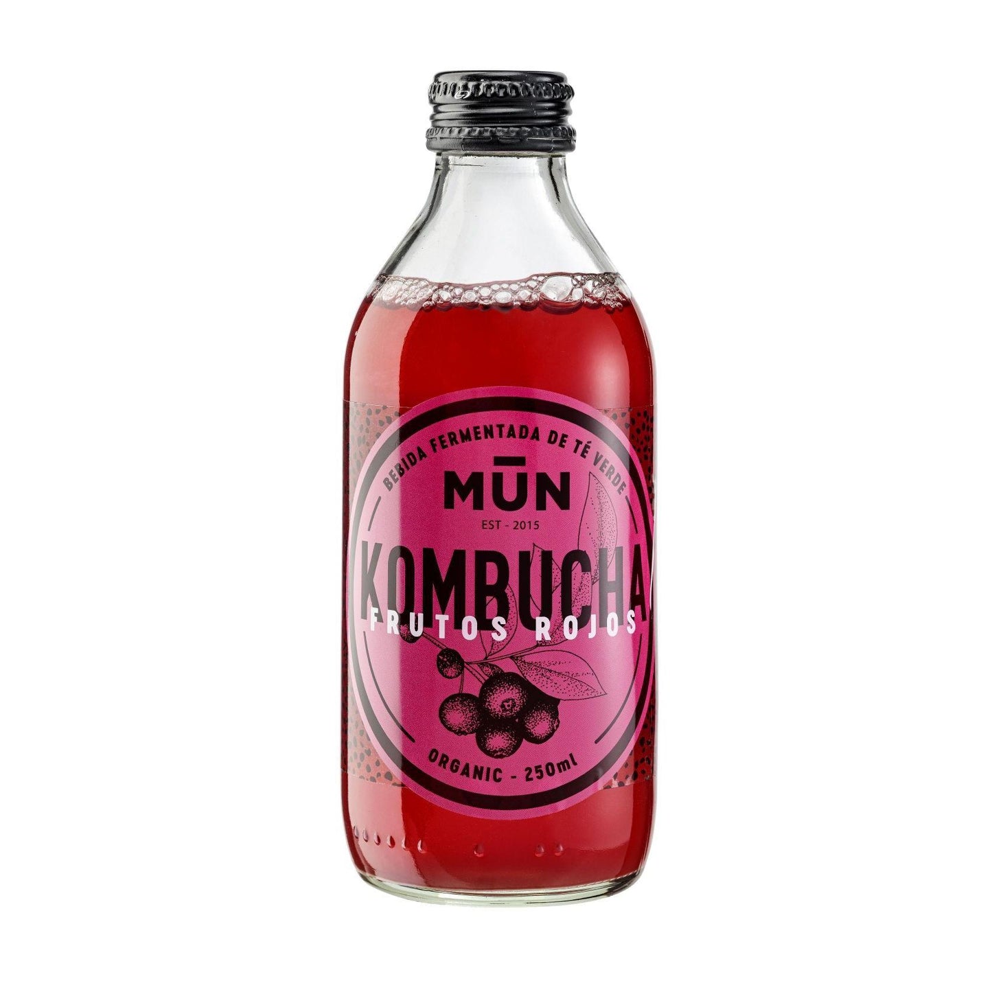 Mun Organic Red Fruit Kombucha 250 ml