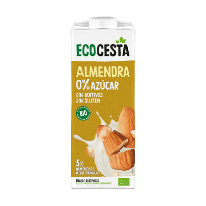 Napój roślinny z migdałów 0% cukru Bio, 1 l Ecocesta