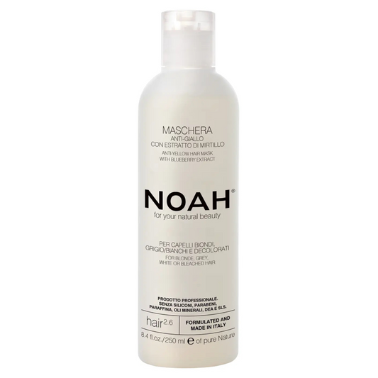 Anti-gul hårinpackning med blåbärsextrakt Noah 250 ml