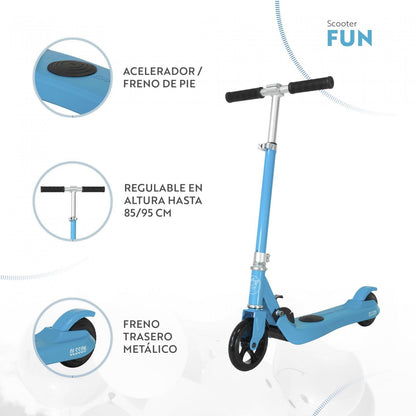 Olsson Fun Blue Electric Scooter