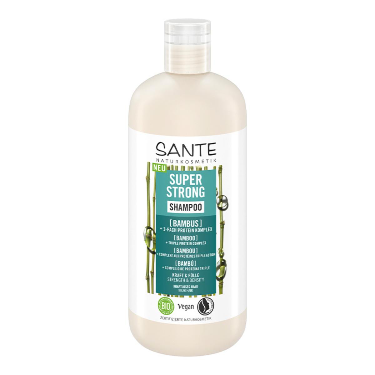 Shampooing ultra fort au bambou Sante 500 ml