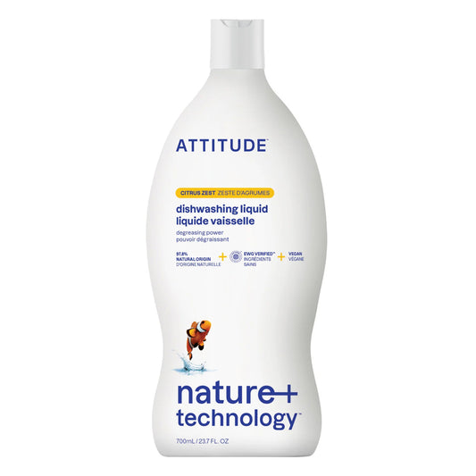Geschirrspülmittel mit Zitrusduft, Attitude, 700 ml