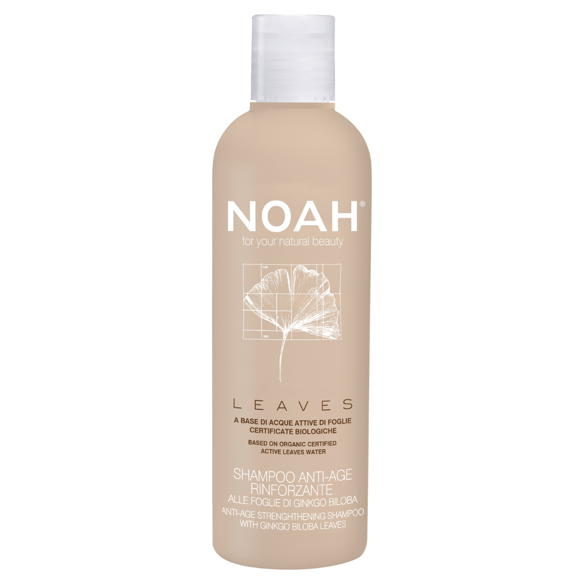 Leaves versterkende shampoo met ginkgo Noah 250 ml