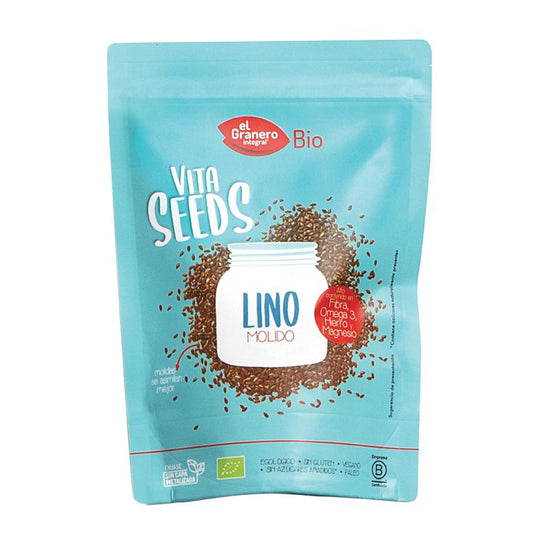 Semi di lino macinati Vitaseeds Bio El Granero 300 g