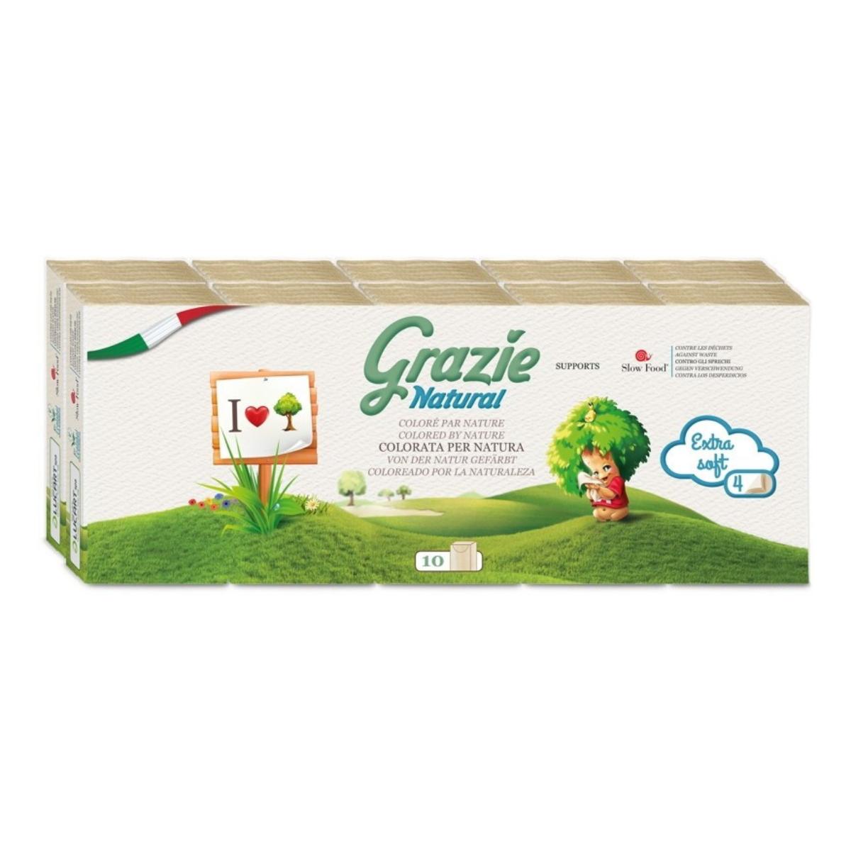 Grazie Taschentücher, 10 Stück