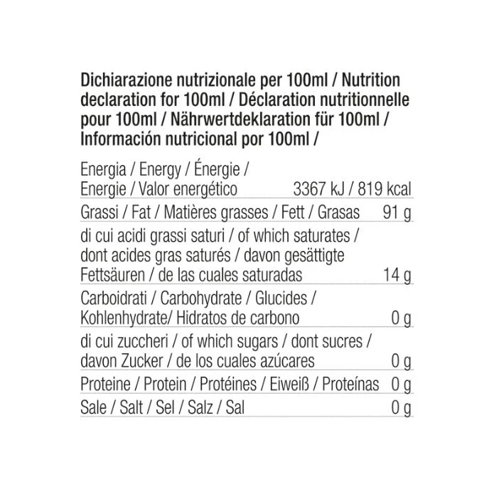 Oliwa z oliwek extra virgin z czarnym truflą Tartuflanghe 100 ml