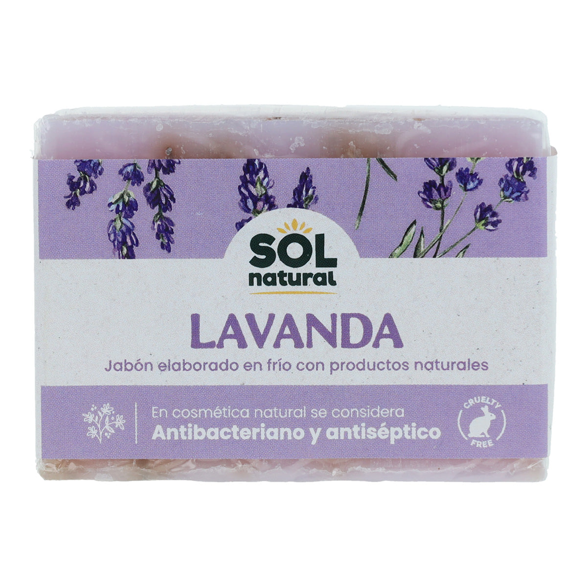 Natürliche Lavendelseife Sol Natural 100 g