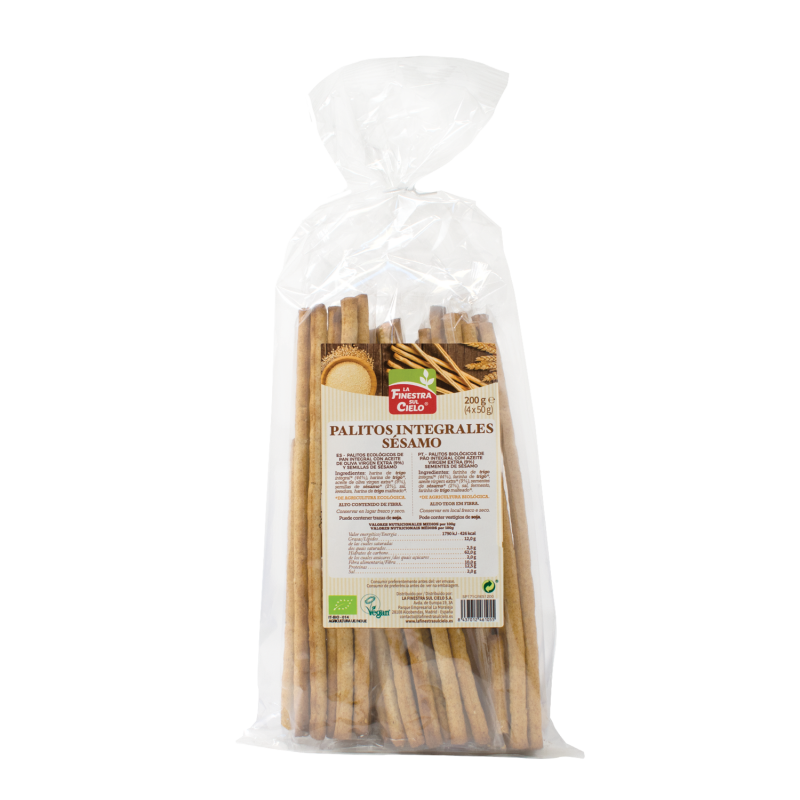 Vollkorn-Sesamgrissini La Finestra Sul Cielo 200 g