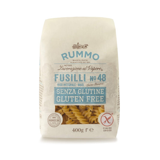 Fusilli Pasta Nª48 GlutenFREI Rummo 400g