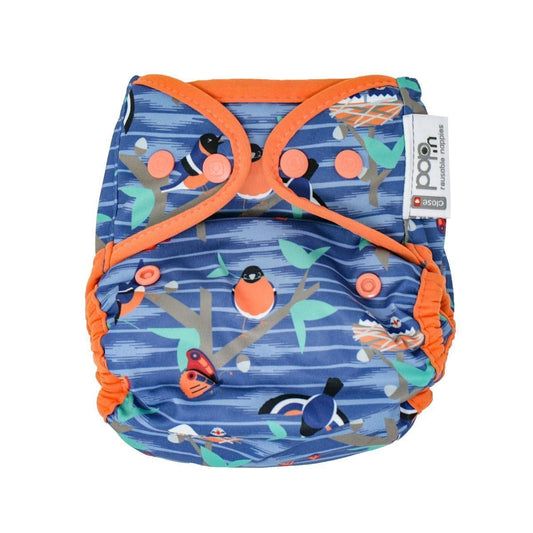 Couche lavable Twilight Garden Corchettes Close Parent