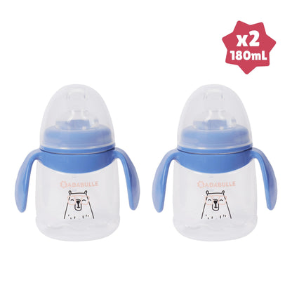 Lot de 2 tasses anti-fuites Badabulle