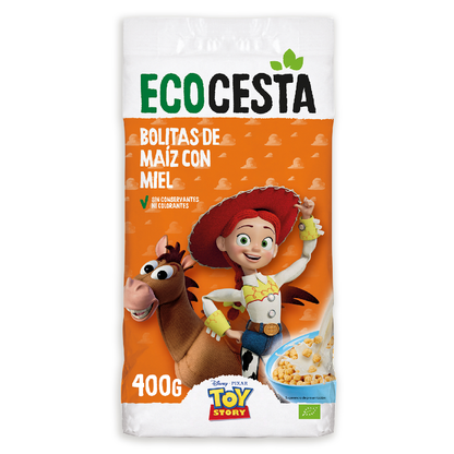 Bio-Maisbällchen mit Honig Kids Disney Edition Ecocesta 400 g