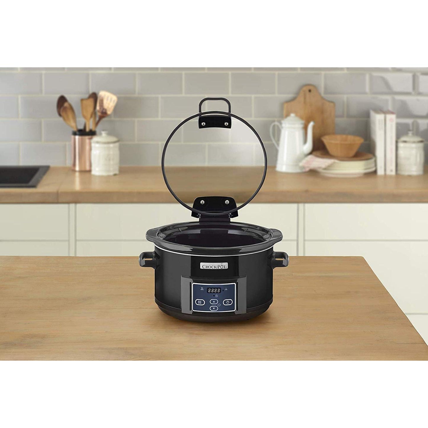 Crockpot Slow Cooker 4,7 l CSC052X mit Klappdeckel (generalüberholt)